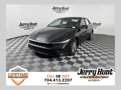 Black 2025 Hyundai Elantra SE for sale in Salisbury, NC