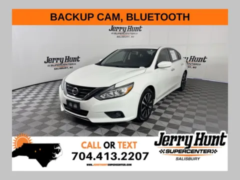 White 2018 Nissan Altima 2.5 SV for sale in Salisbury, NC