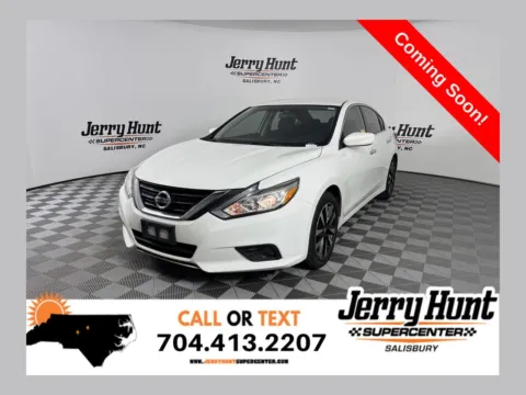 White 2018 Nissan Altima 2.5 SV for sale in Salisbury, NC
