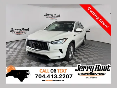 White 2020 INFINITI QX50 LUXE for sale in Salisbury, NC