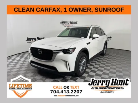 White 2024 Mazda CX-90 3.3 Turbo Preferred for sale in Salisbury, NC