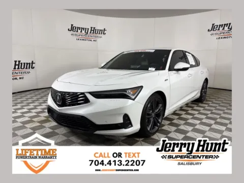 White 2025 Acura Integra A-Spec Tech Package for sale in Salisbury, NC