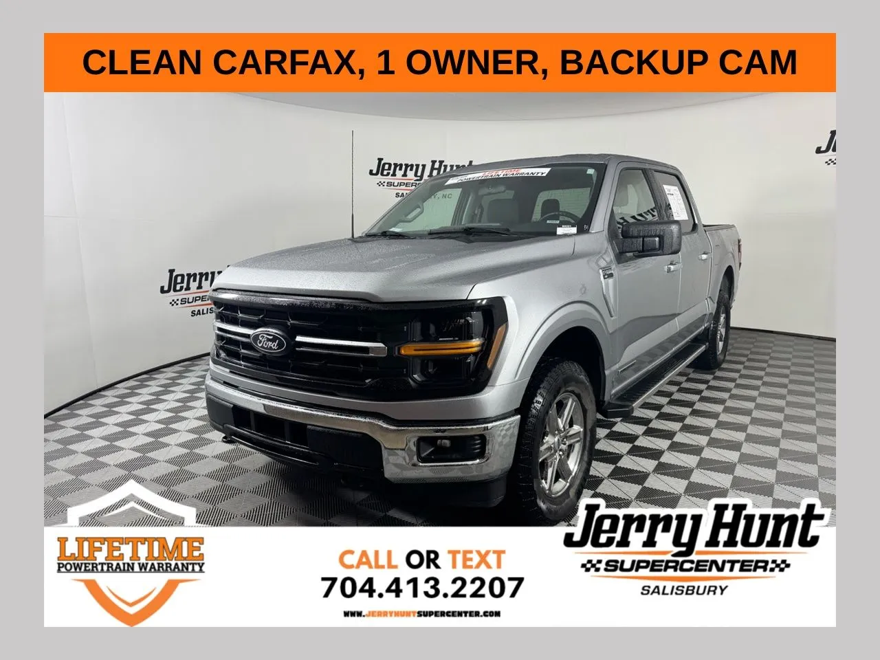 Silver 2025 Ford F-150 XLT for sale in Salisbury, NC