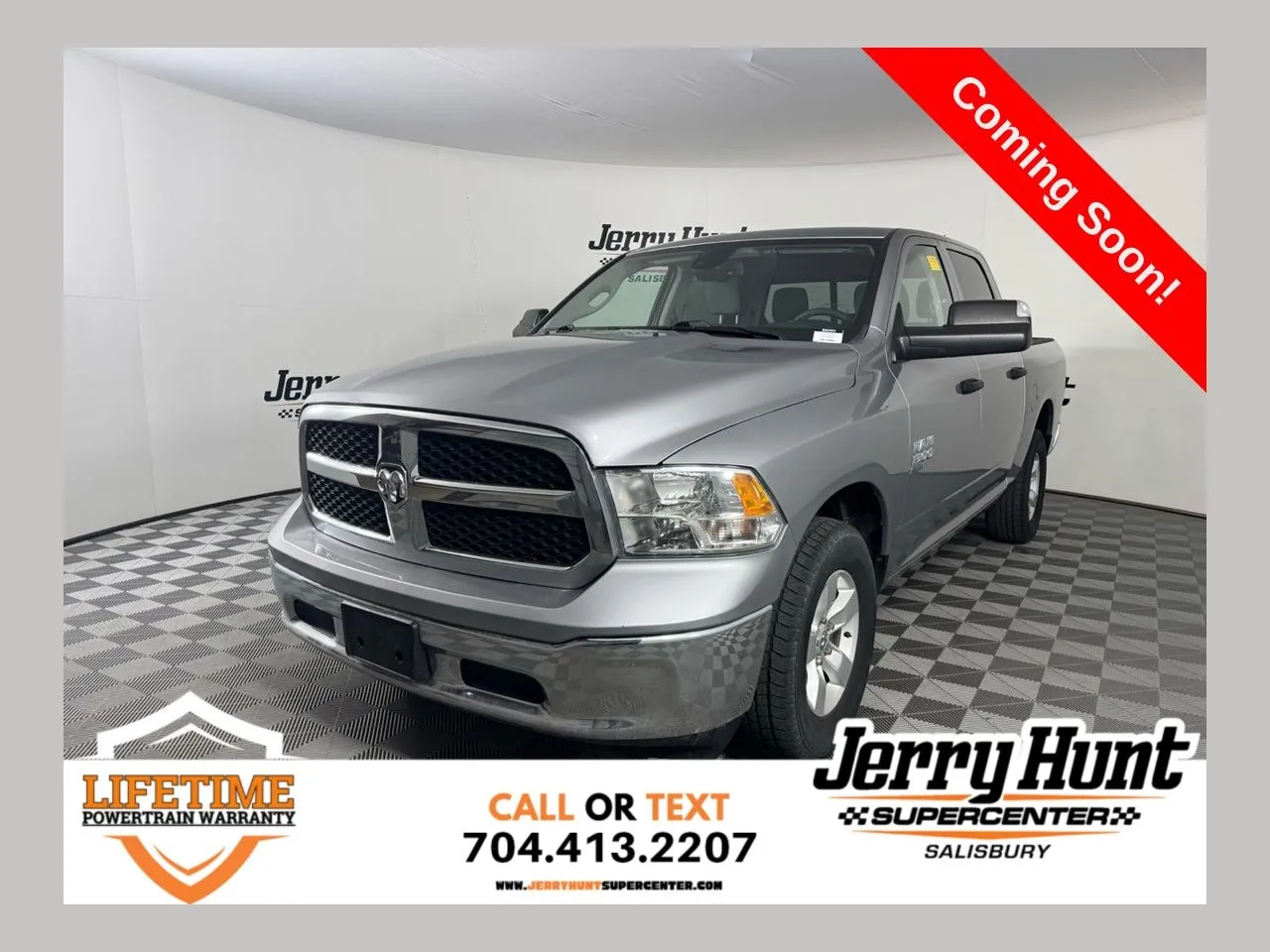 Silver 2023 Ram 1500 Classic SLT for sale in Salisbury, NC