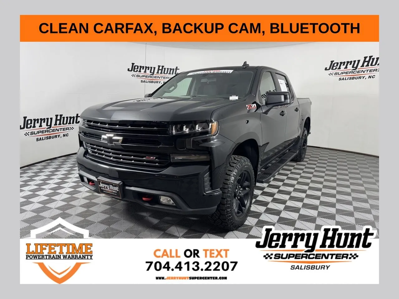 Black 2022 Chevrolet Silverado 1500 LTD LT Trail Boss for sale in Salisbury, NC