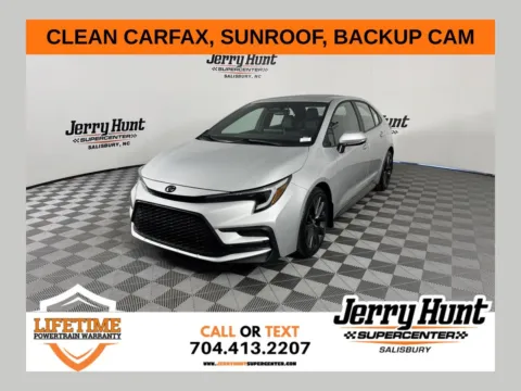 Silver 2024 Toyota Corolla XSE for sale in Salisbury, NC