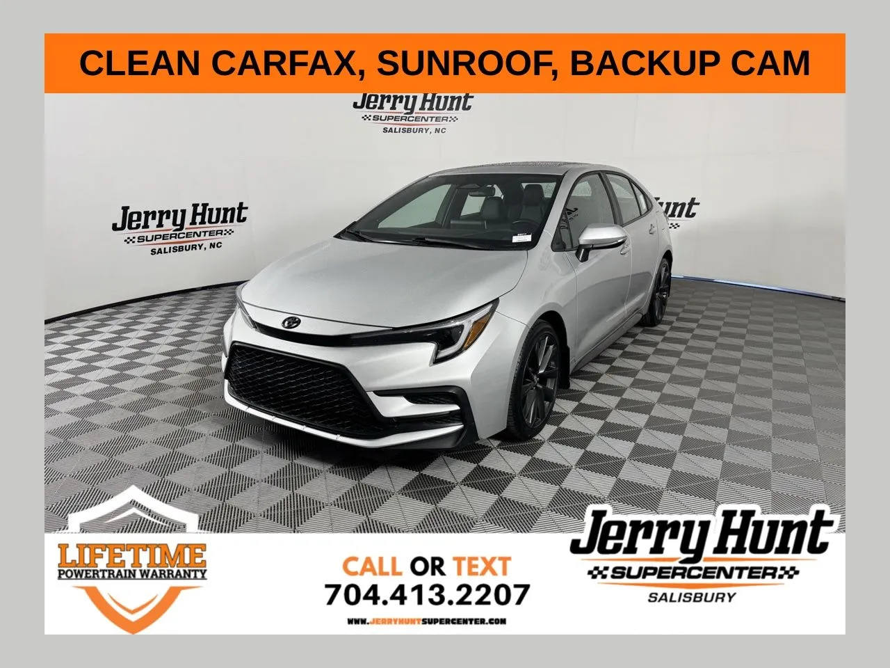 Silver 2024 Toyota Corolla XSE for sale in Salisbury, NC