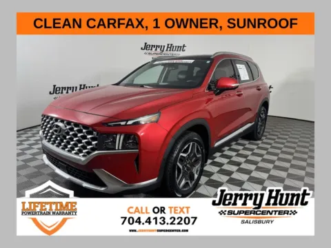Red 2023 Hyundai Santa Fe Limited for sale in Salisbury, NC