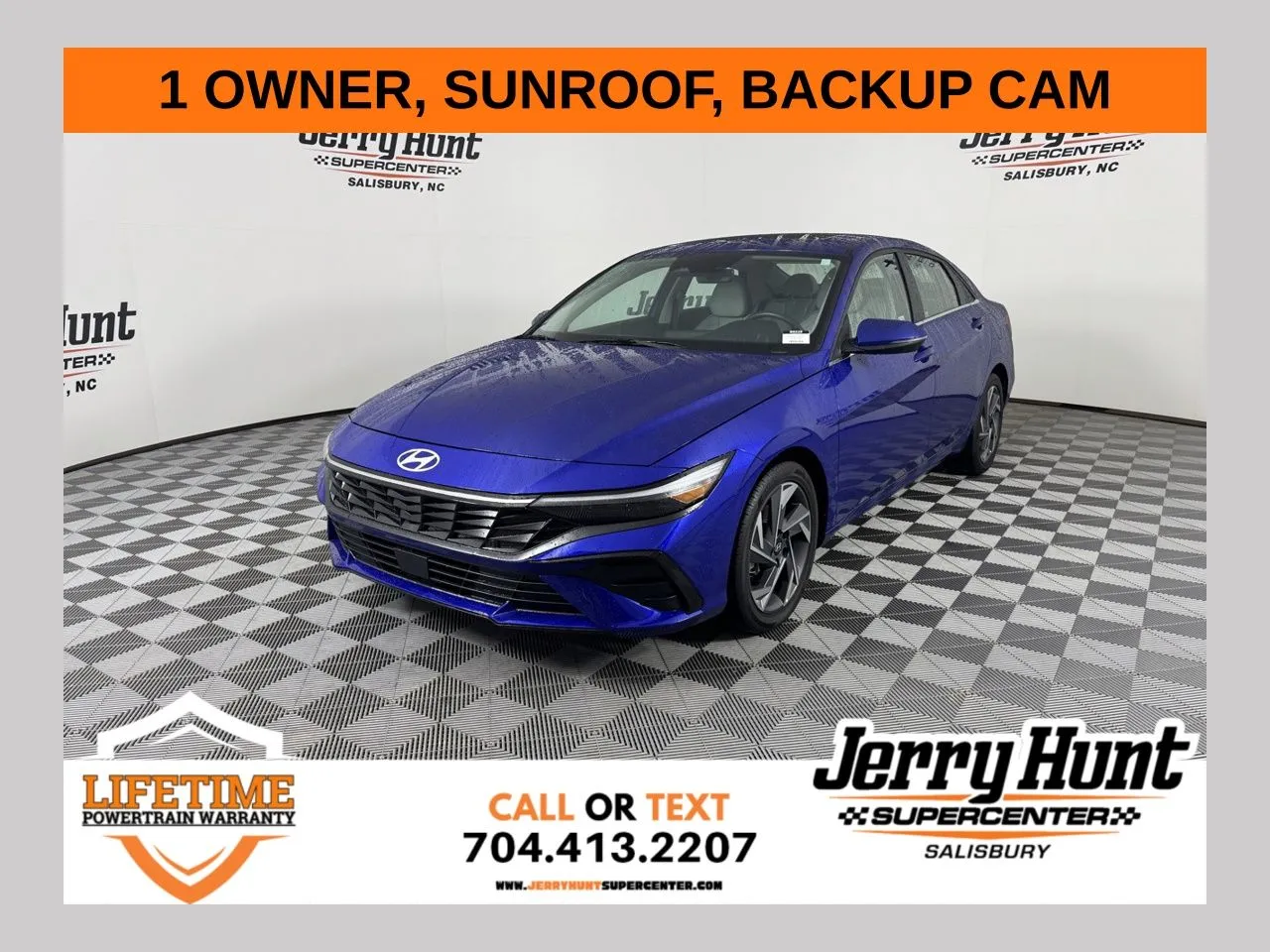 Blue 2025 Hyundai Elantra Limited for sale in Salisbury, NC