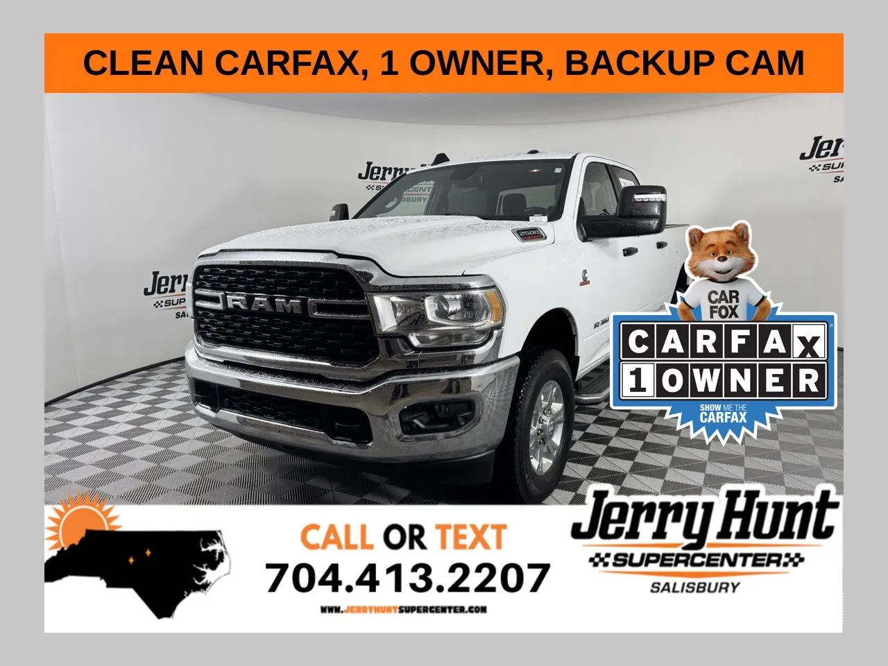 White 2024 Ram 2500 Big Horn for sale in Salisbury, NC