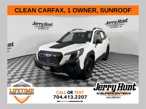 White 2024 Subaru Forester Wilderness for sale in Salisbury, NC