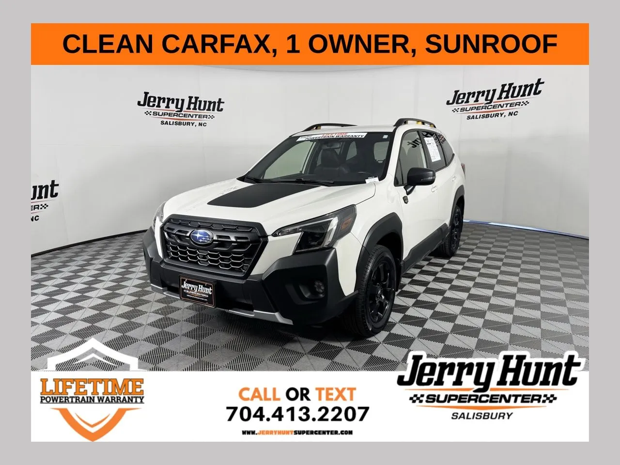 White 2024 Subaru Forester Wilderness for sale in Salisbury, NC