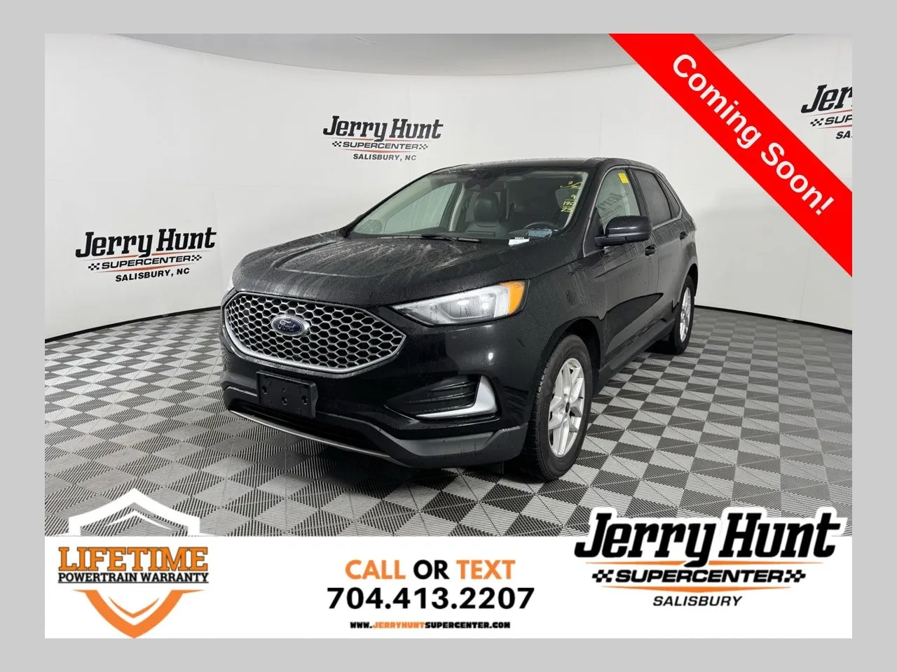 Black 2023 Ford Edge SEL for sale in Salisbury, NC