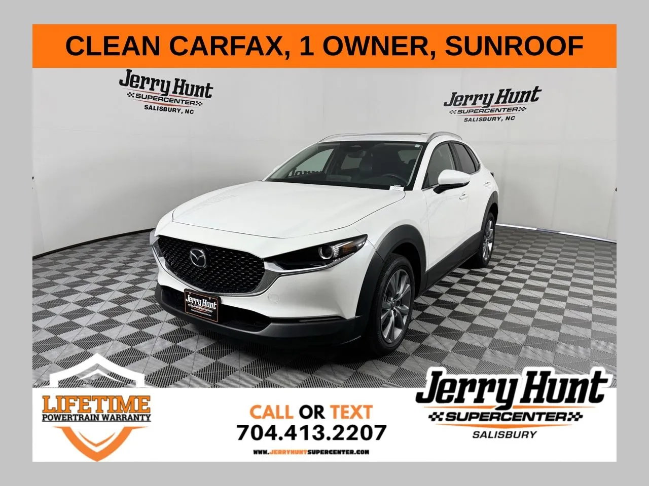 White 2025 Mazda CX-30 2.5 S Preferred Package for sale in Salisbury, NC
