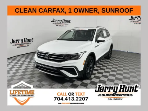 White 2024 Volkswagen Tiguan 2.0T SE for sale in Salisbury, NC