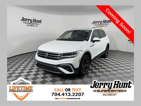 White 2024 Volkswagen Tiguan 2.0T SE for sale in Salisbury, NC