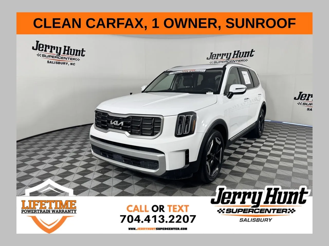 White 2025 Kia Telluride S for sale in Salisbury, NC