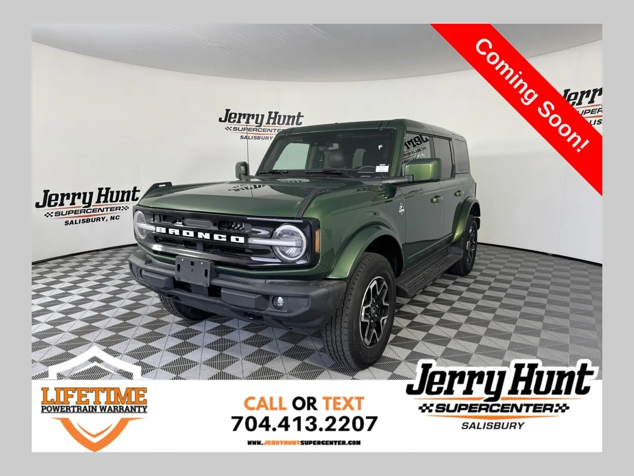 Green 2025 Ford Bronco Outer Banks for sale in Salisbury, NC