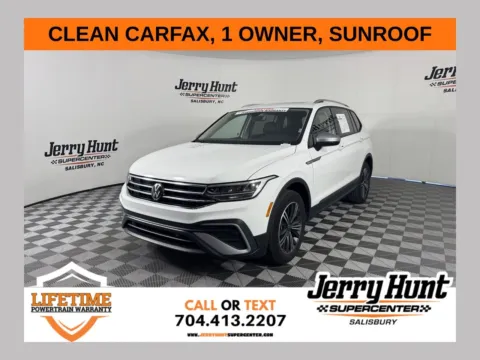 White 2024 Volkswagen Tiguan 2.0T Wolfsburg Edition for sale in Salisbury, NC