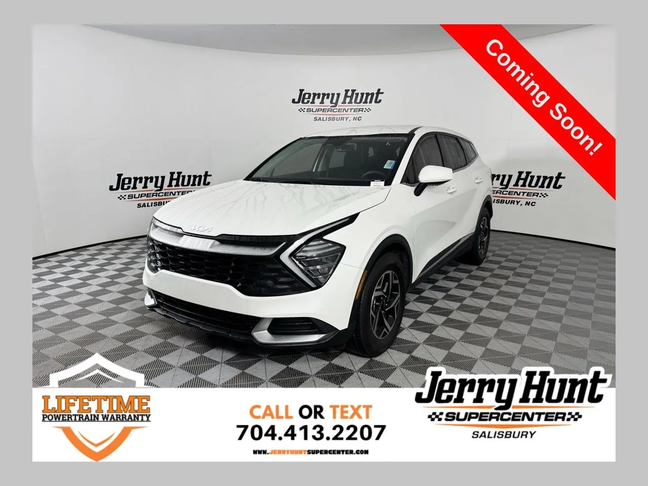 White 2024 Kia Sportage LX for sale in Salisbury, NC