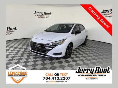 Gray 2025 Nissan Versa 1.6 SR for sale in Salisbury, NC