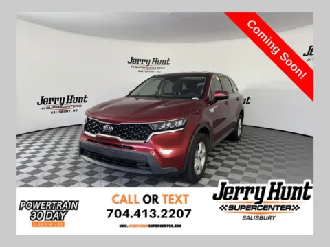 Red 2021 Kia Sorento LX for sale in Salisbury, NC