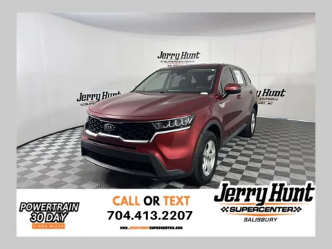 Red 2021 Kia Sorento LX for sale in Salisbury, NC