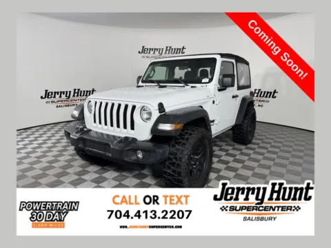 White 2021 Jeep Wrangler Sport for sale in Salisbury, NC