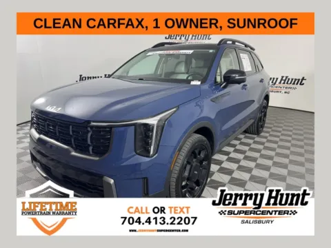 Blue 2024 Kia Sorento X-Line SX for sale in Salisbury, NC