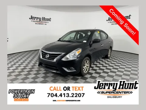 Black 2017 Nissan Versa 1.6 SV for sale in Salisbury, NC