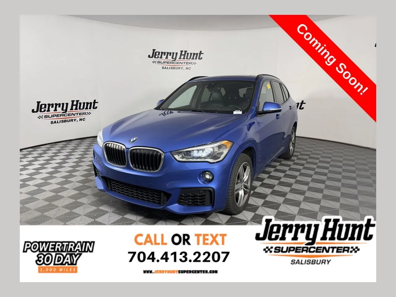 Blue 2019 BMW X1 xDrive28i for sale in Salisbury, NC