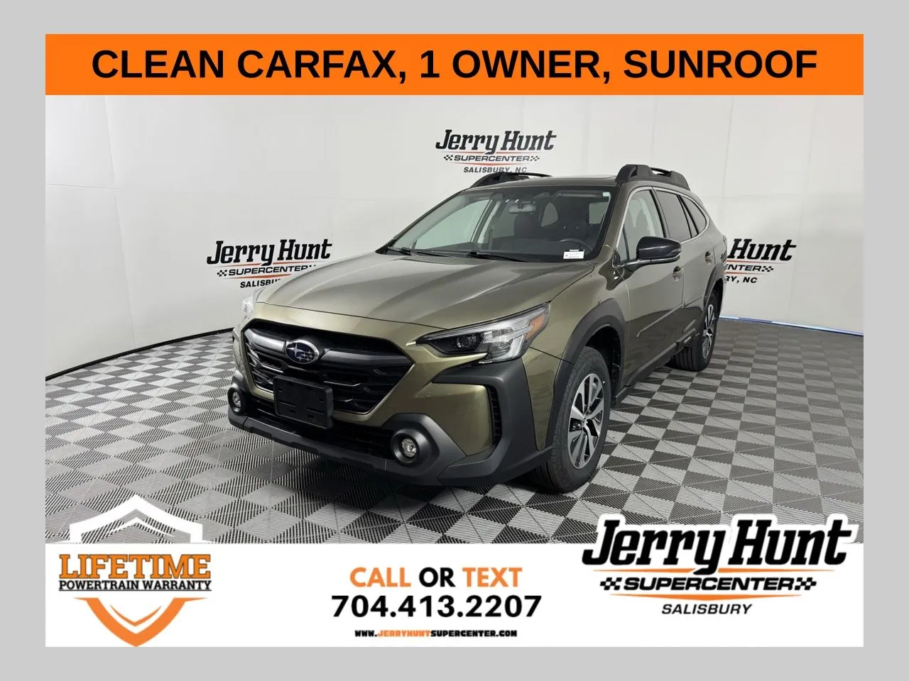 Green 2024 Subaru Outback Premium for sale in Salisbury, NC