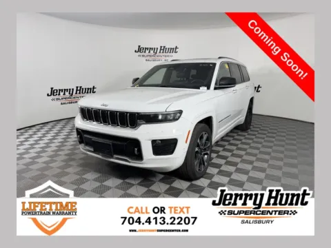 White 2022 Jeep Grand Cherokee L Overland for sale in Salisbury, NC