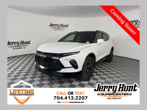 White 2024 Chevrolet Blazer RS for sale in Salisbury, NC
