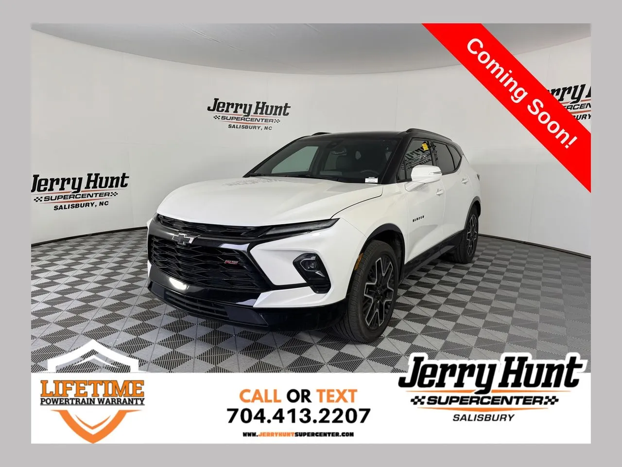 White 2024 Chevrolet Blazer RS for sale in Salisbury, NC