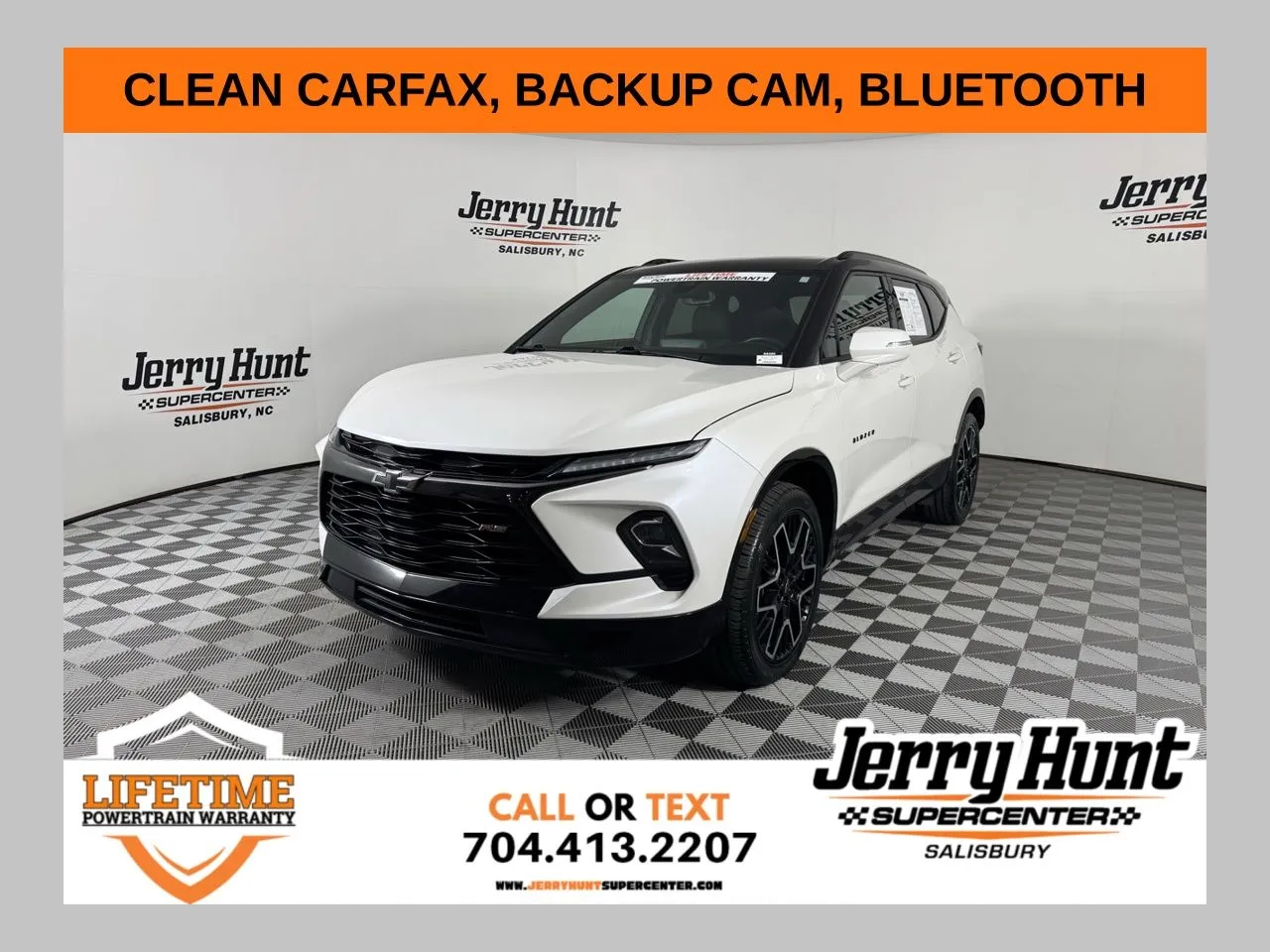 White 2024 Chevrolet Blazer RS for sale in Salisbury, NC