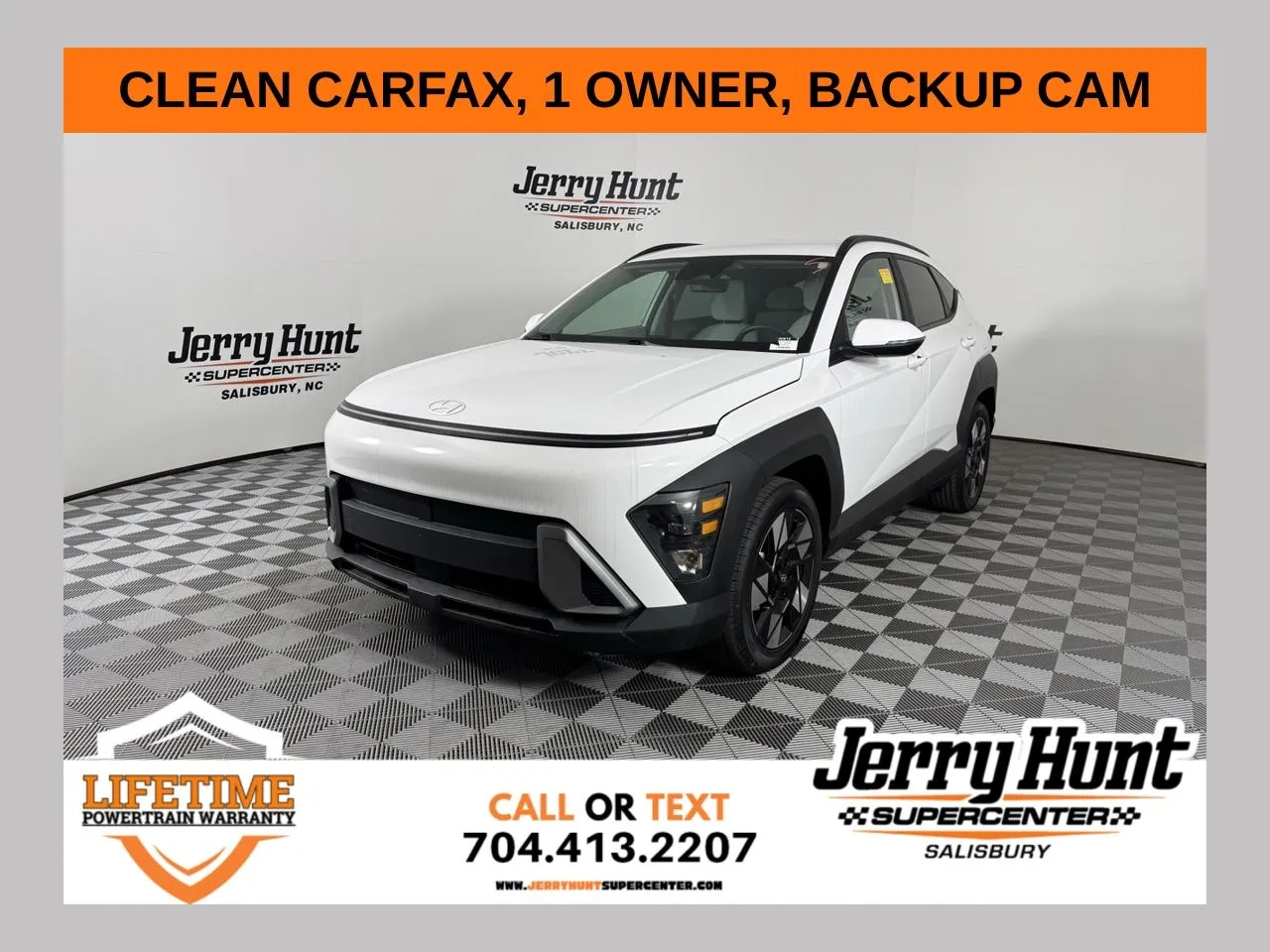 White 2025 Hyundai Kona SEL for sale in Salisbury, NC