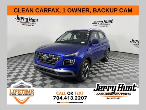 Blue 2024 Hyundai Venue Limited for sale in Salisbury, NC