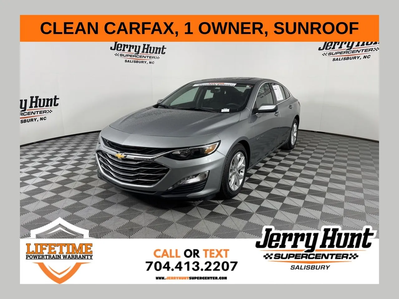 Gray 2024 Chevrolet Malibu LT for sale in Salisbury, NC