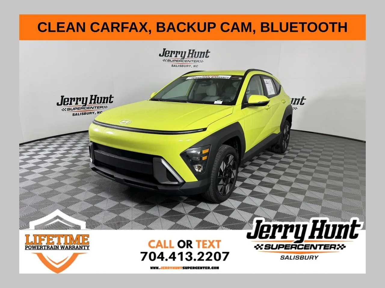 Yellow 2025 Hyundai Kona SEL for sale in Salisbury, NC