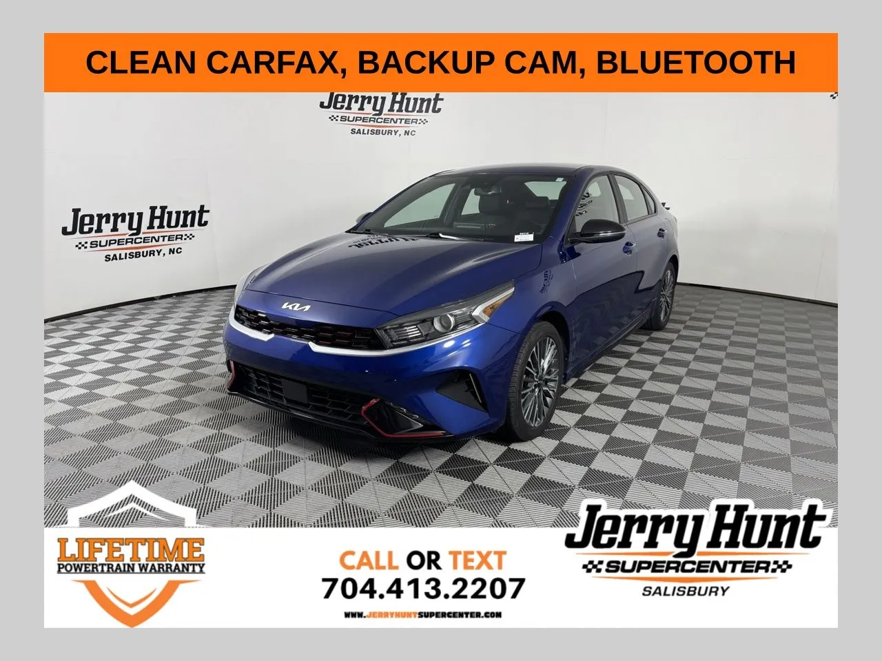 Blue 2024 Kia Forte GT-Line for sale in Salisbury, NC