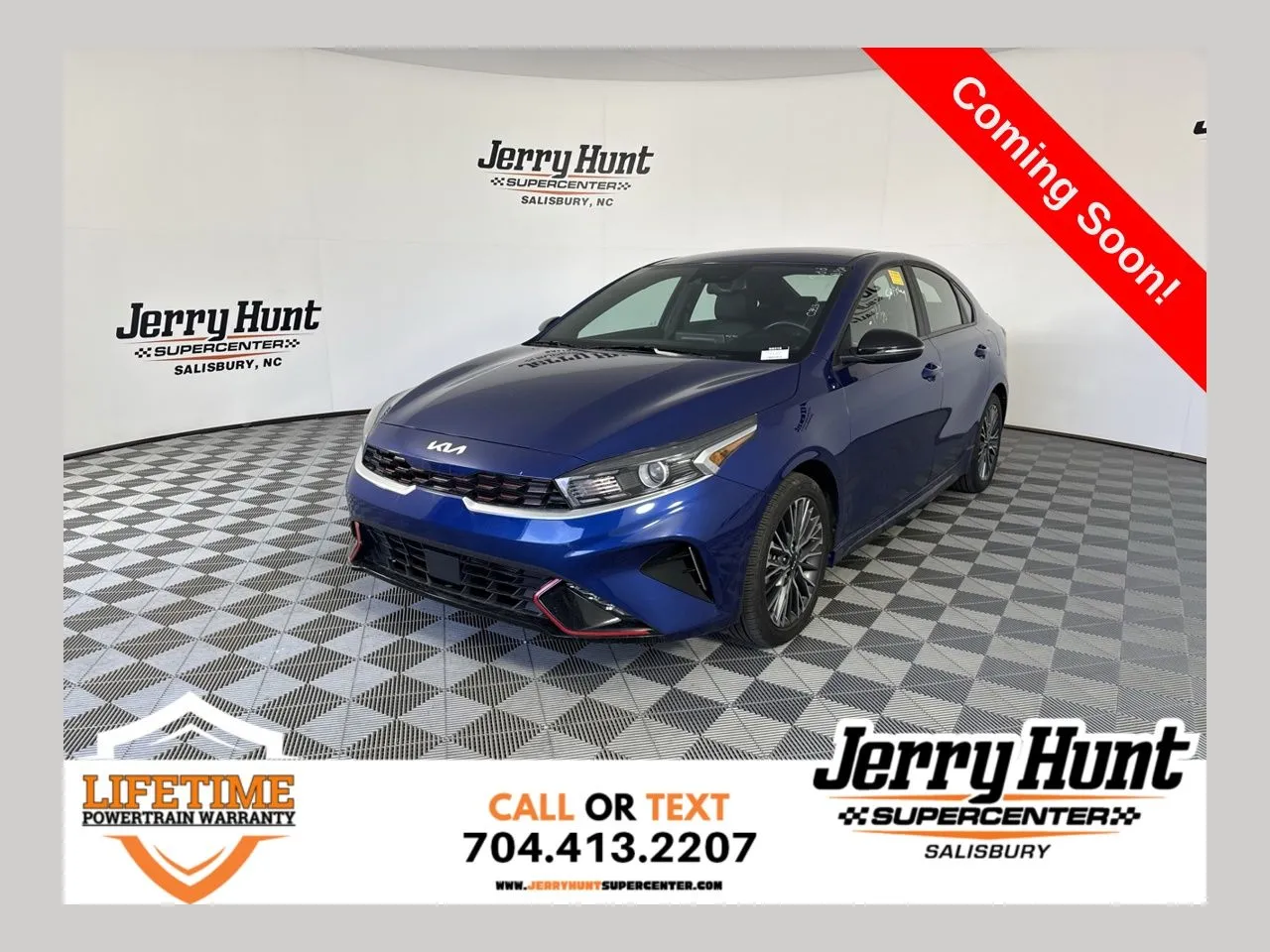 Blue 2024 Kia Forte GT-Line for sale in Salisbury, NC