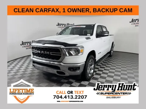 White 2022 Ram 1500 Big Horn/Lone Star for sale in Salisbury, NC
