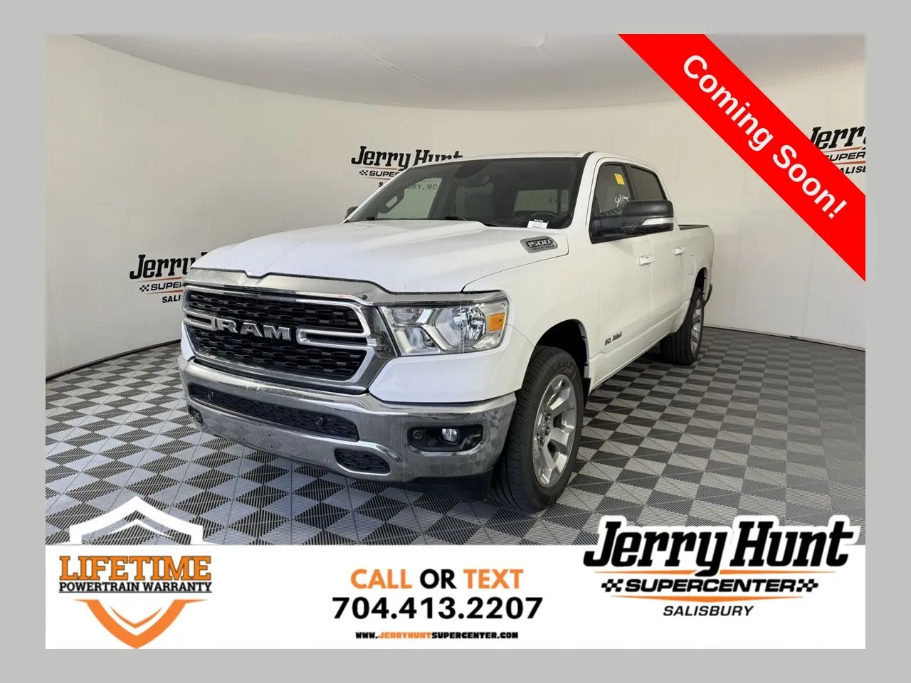 White 2022 Ram 1500 Big Horn/Lone Star for sale in Salisbury, NC