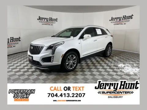 White 2021 Cadillac XT5 Premium Luxury for sale in Salisbury, NC