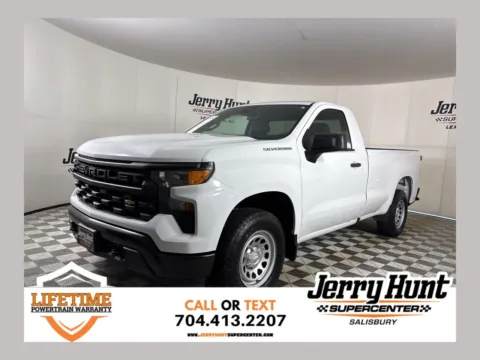 White 2022 Chevrolet Silverado 1500 WT for sale in Salisbury, NC