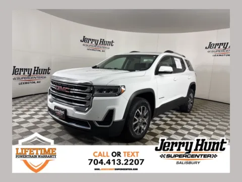 White 2023 GMC Acadia SLE for sale in Salisbury, NC