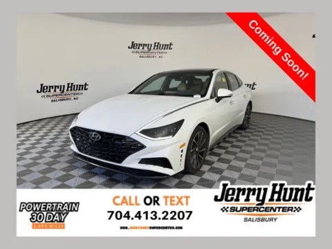 White 2020 Hyundai Sonata Limited for sale in Salisbury, NC