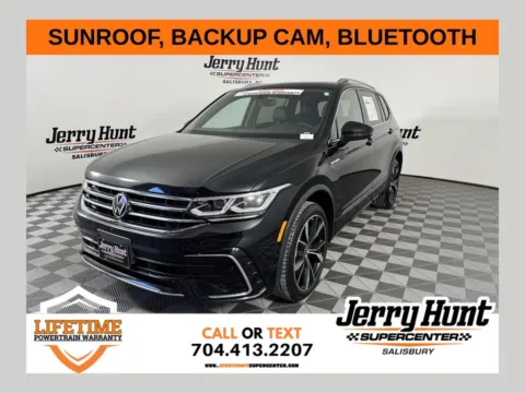 Black 2022 Volkswagen Tiguan 2.0T SEL R-Line for sale in Salisbury, NC