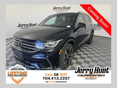 Black 2022 Volkswagen Tiguan 2.0T SEL R-Line for sale in Salisbury, NC